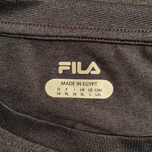 Fila men’s gray sports shirt - Picture 4 of 4